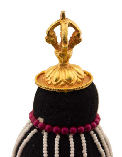 Couronne Des Cinq Bouddhas Gyalwa Rig Nga – Objet Rituel Bouddhiste Tibétain
