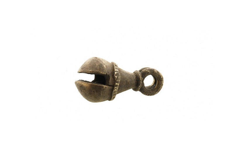 Ancienne Cloche Clochette en Laiton 6,5 cm – Artisanat Traditionnel Indien