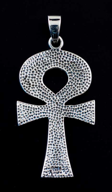 Pendentif Croix de Vie Égyptienne Ankh et Œil d’Horus en argent massif 925 – Bijou de l’Égypte ancienne