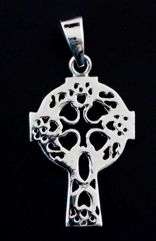 Pendentif croix celtique irlandaise Saint-Patrick en argent 925 – Symbole d’amour et d’héritage celte