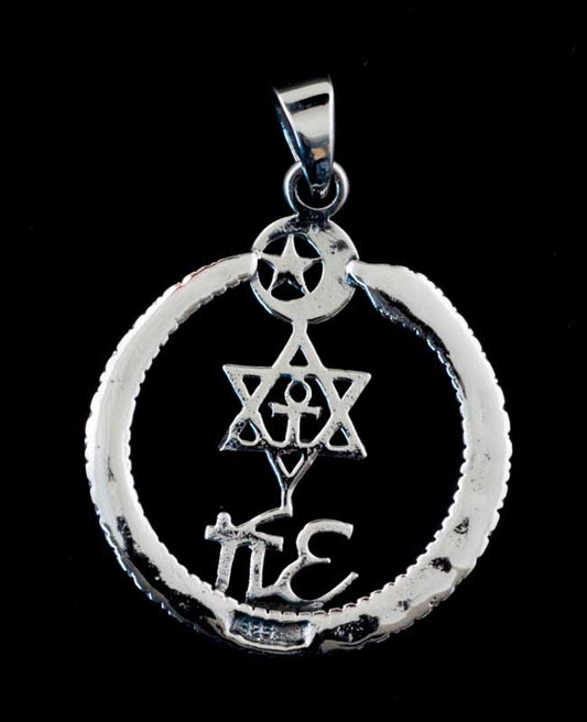 Pendentif symbole de vérité – bijou universel toutes religions en argent massif 925