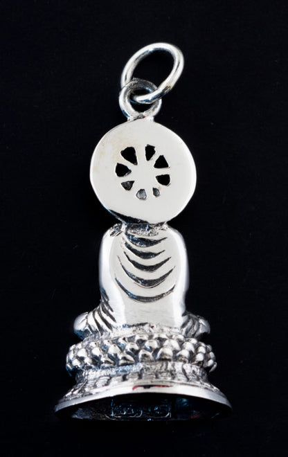 Pendentif Bouddha Vairochana en Argent 925
