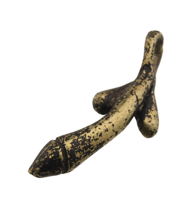 Porte-Clé Zizi En Laiton – Création Artisanale Du Cameroun