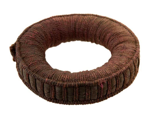 Coussin pour bol chantant tibétain ancien Ø 11 cm – authentique, unique et rare Newar