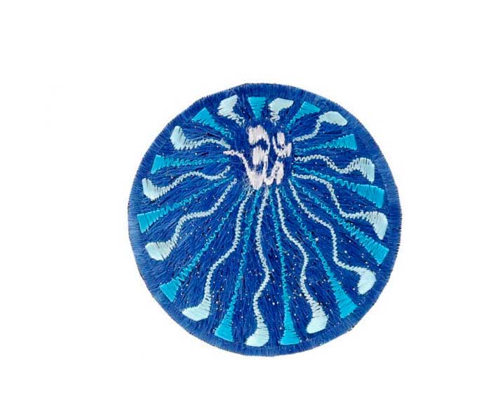 Écusson Brodé Mandala Fleur Om Tribal Bouddhiste