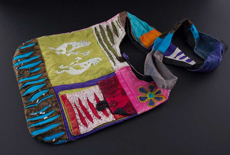 Sac À Main En Bandoulière Népalais – Gibecière Ethnique Hippie Baba Cool