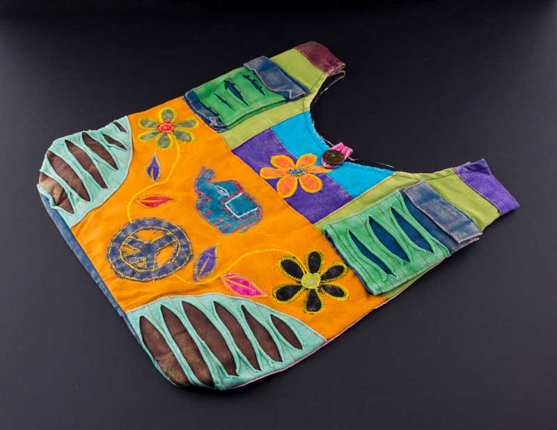 Sac À Main En Bandoulière Ethnique Hippie – Gibecière Népal