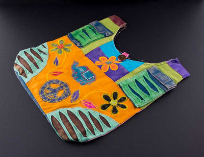 Sac À Main En Bandoulière Ethnique Hippie – Gibecière Népal
