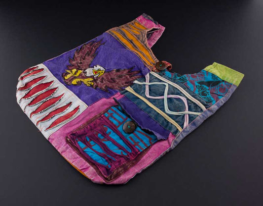 Sac À Main En Bandoulière Ethnique Hippie – Gibecière Népal