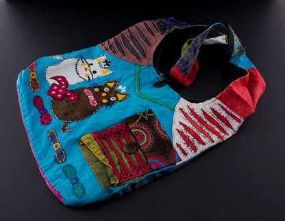 Sac À Main En Bandoulière Ethnique Hippie – Gibecière Népal