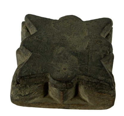 Boîte À Tikka Florale En Bois Sculpté – Artisanat Du Rajasthan Et Du Népal