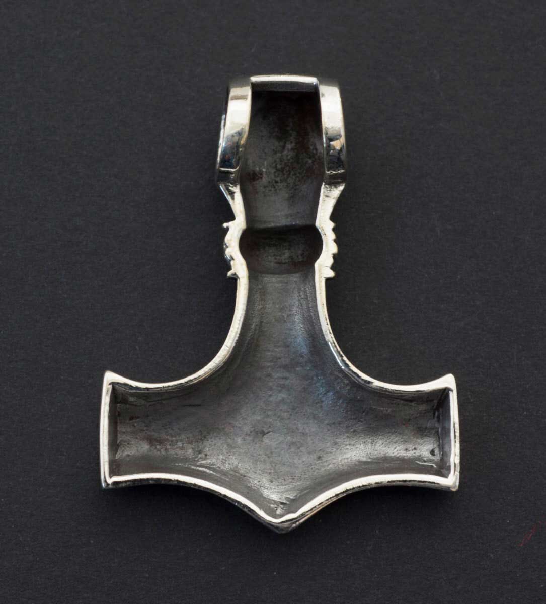 Pendentif Marteau de Thor Mjöllnir en Argent Massif 925 - Viking