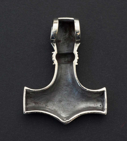 Pendentif Marteau de Thor Mjöllnir en Argent Massif 925 - Viking