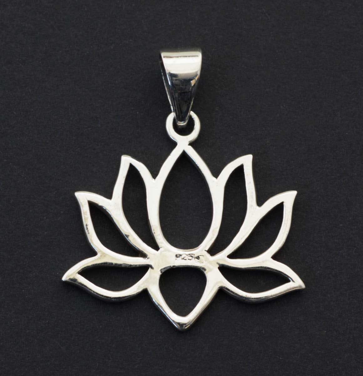 Pendentif Fleur de Lotus en Argent 925