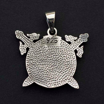 Pendentif Viking Bouclier Berserker en Argent 925