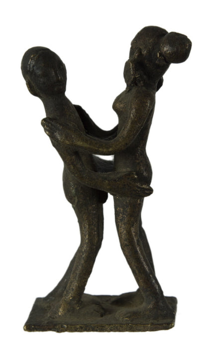 Figurine Érotique En Laiton – Sculpture Artisanale Du Népal