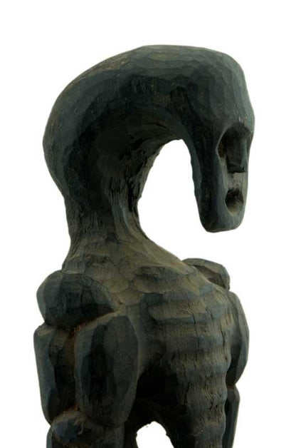 Statue tibétaine Citipati – Squelette tête de mort, héritage du chamanisme himalayen