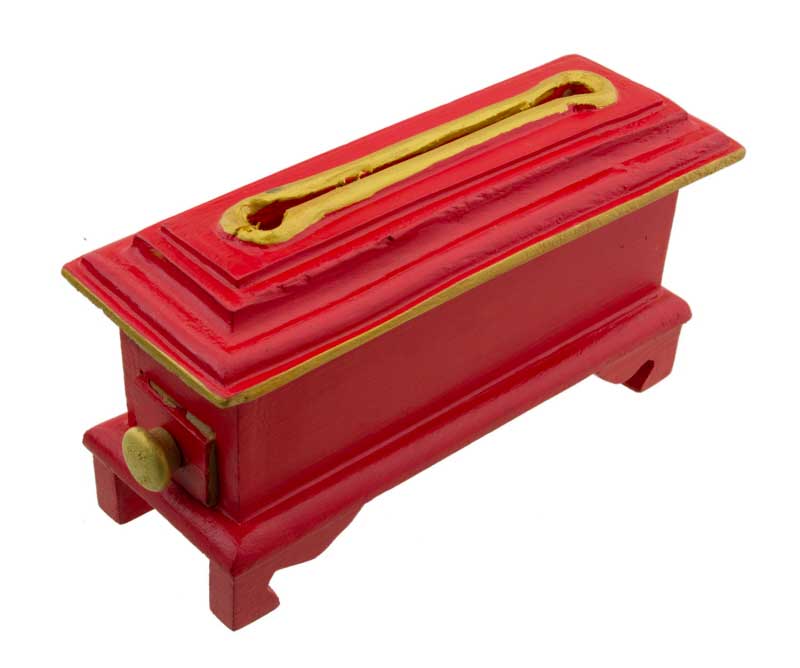 Porte-Encens Tibétain Lion des Neiges en Bois – Brûleur d'Encens Artisanal du Népal