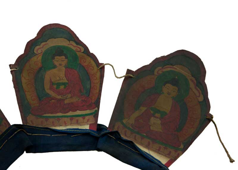 Couronne des Cinq Bouddhas Jina Gyalwa Rig Nga – Coiffe Cérémonielle Tibétaine