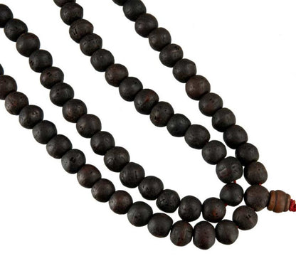 Ancien Mala Tibétain De Moine Bouddhiste – Graines De Bodhi Véritables Arbre De Bouddha
