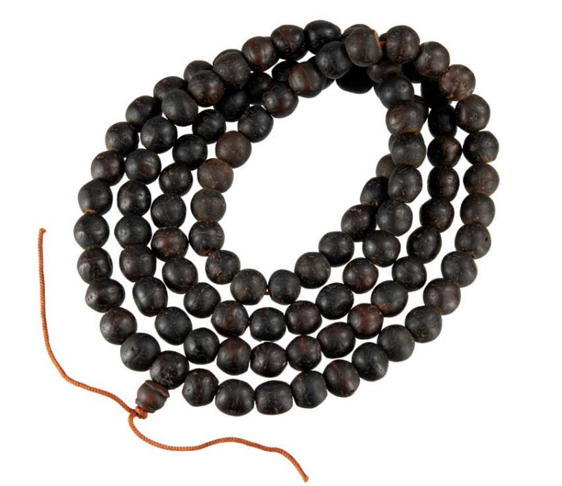 Ancien Mala Tibétain De Moine Bouddhiste – Phoenix Bodhi Tree En Graines De Bodhi