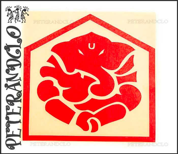 Autocollant Sticker Hindou Bollywood – Lord Ganesh Ganapati
