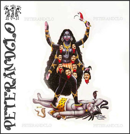 Autocollant Sticker Hindou Bollywood – Déesse Kali