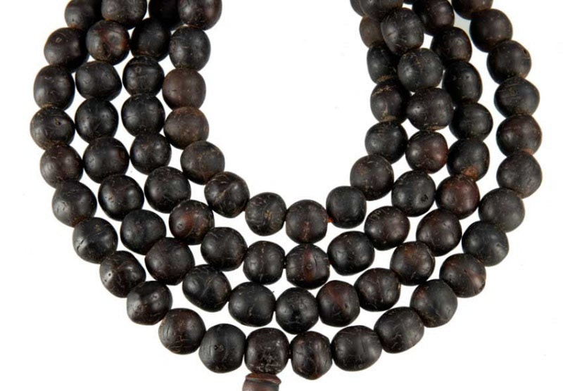 Ancien Mala Tibétain De Moine Bouddhiste – Phoenix Bodhi Tree En Graines De Bodhi