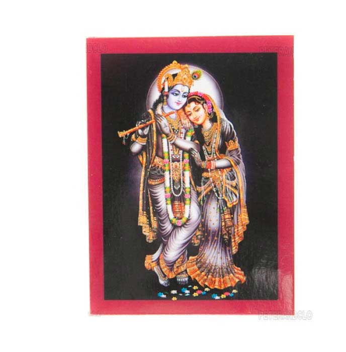 Magnet Inde – Krishna Et Radha, Symboles De L’Amour Et De La Dévotion