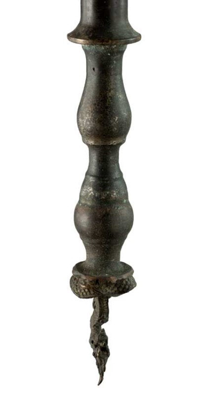 Khatvanga Ganesh avec Sceptre Phaya Naga en Laiton – Artisanat de Thaïlande