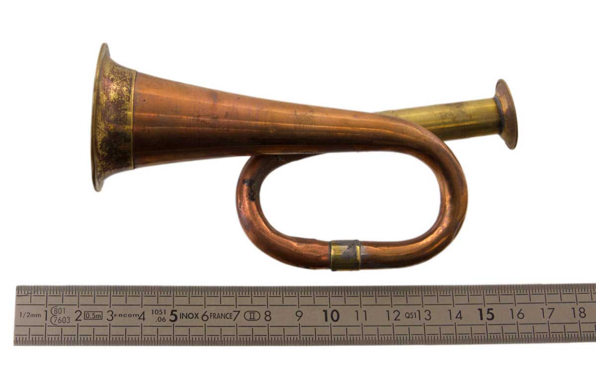 Mini Clairon Trompette En Cuivre – Instrument Vintage Indien