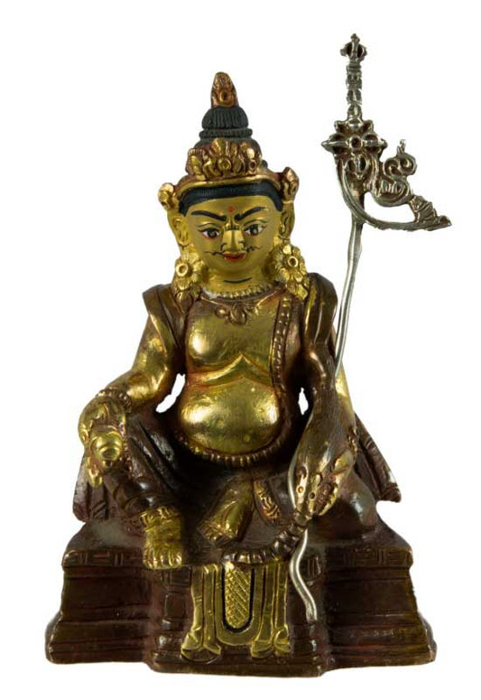 Statue de Guru Rinpoche Padmasambhava en bronze – Bodhisattva du bouddhisme tibétain