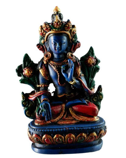 Statue Bouddhiste Tara Blanche En Résine – Symbole De Pureté Et De Compassion