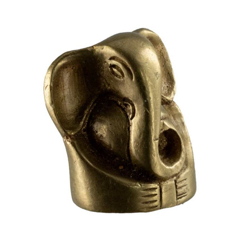 Statuette Ganesh en Laiton – Petite Statue Hindoue Dorée
