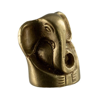 Statuette Ganesh en Laiton – Petite Statue Hindoue Dorée