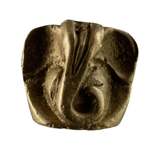 Statuette Ganesh en Laiton – Petite Statue Hindoue avec Porte-Encens