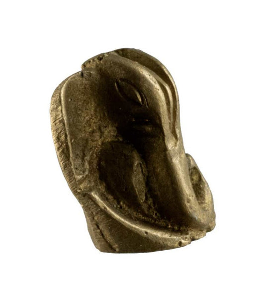 Statuette Ganesh en Laiton – Petite Statue Hindoue avec Porte-Encens