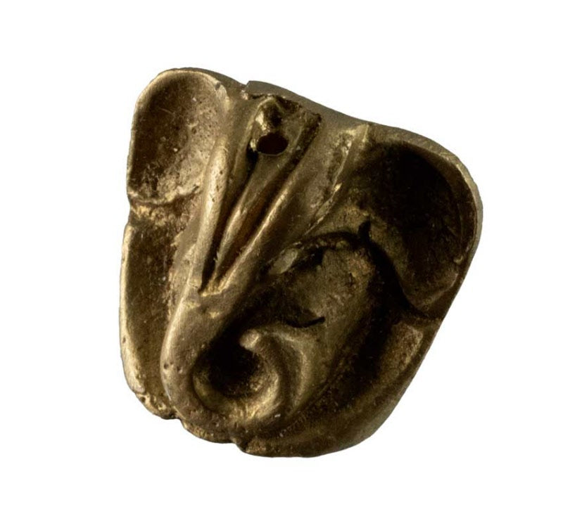 Statuette Ganesh en Laiton – Petite Statue Hindoue avec Porte-Encens
