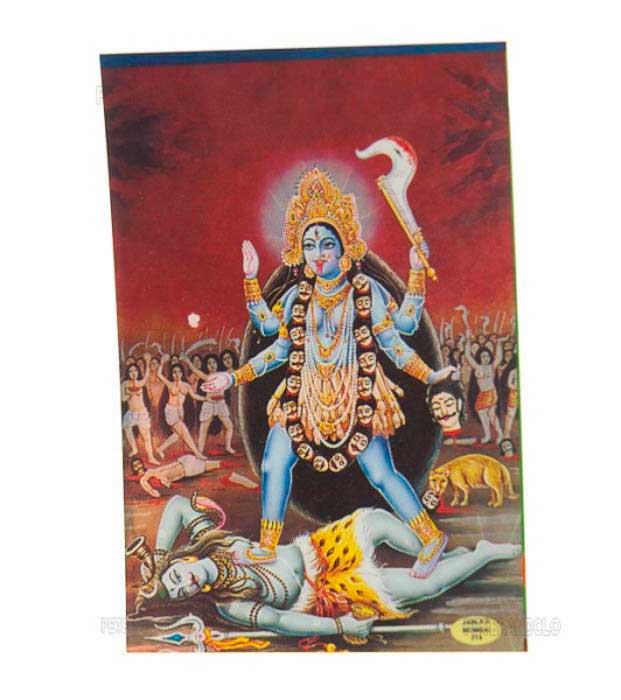 Autocollant Sticker Papier – Shiva Kali
