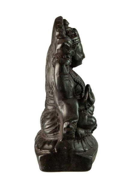Statue Lakshmi En Résine – Déesse Hindoue De L’Abondance, Artisanat Népalais