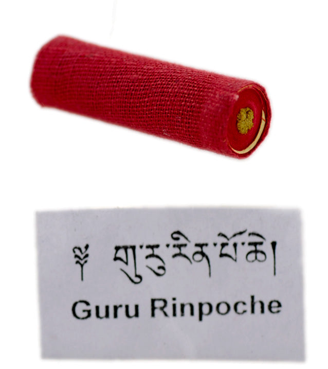 Rouleau de Mantra Tibétain Guru Rinpoché – Prière Bouddhiste de Sagesse et Transformation Spirituelle