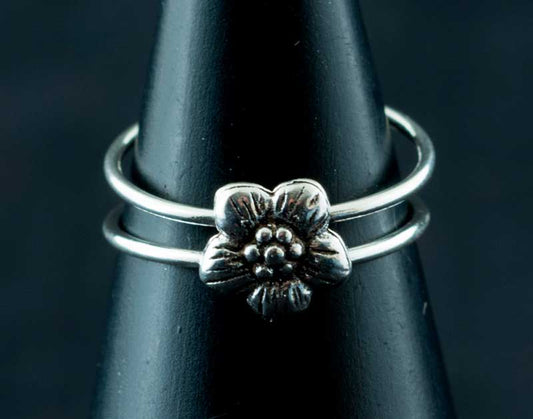 Bague de pied ethnique Primavera en argent 925