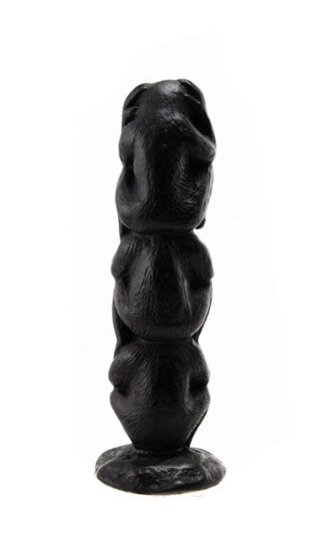 Tour Des 3 Singes De La Sagesse – Statuette En Résine Noire
