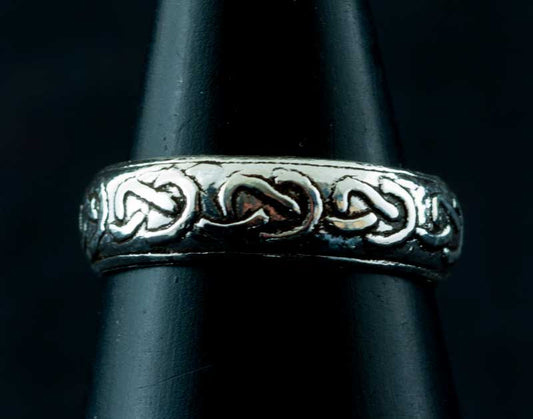 Bague de pied Nœud Celte en argent 925 – Bijou d’orteil ethnique