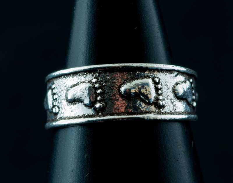Bague de pied Ronde de pieds en argent 925 – Bijou d’orteil ethnique