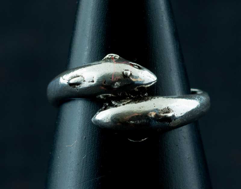 Bague de pied Dauphins en argent 925 – Bijou d’orteil ethnique