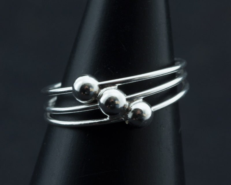 Bague de pied Geeshna en argent 925 – Bijou d’orteil ethnique
