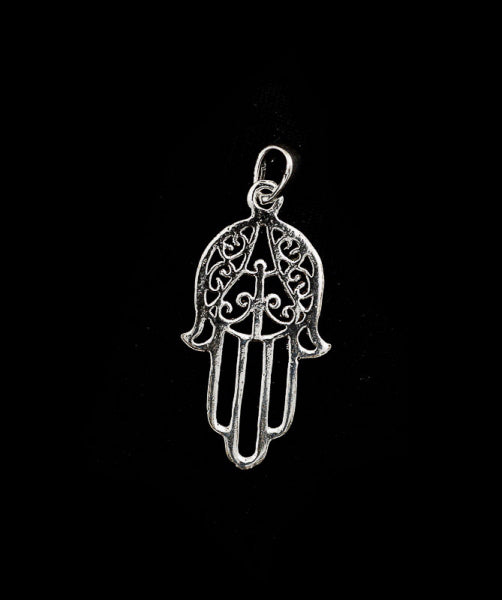 Pendentif Main de Fatma en argent 925 – Bijou spirituel et élégant