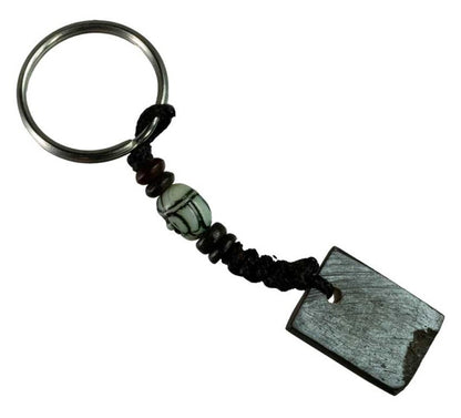 Porte-Clés Om Tibétain en Os de Bovin – Artisanat Traditionnel du Népal