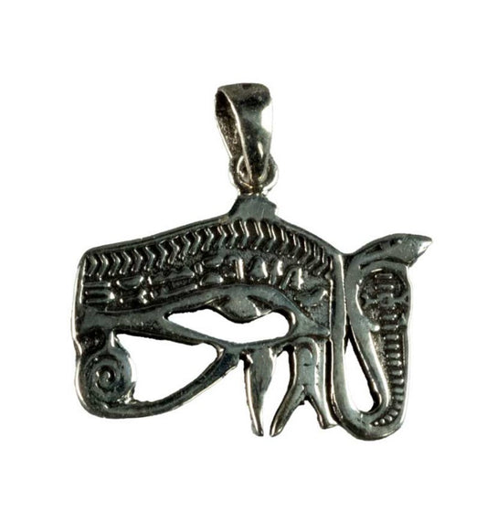 Pendentif Œil d'Horus en argent 925 – Bijou inspiré de l'Égypte ancienne